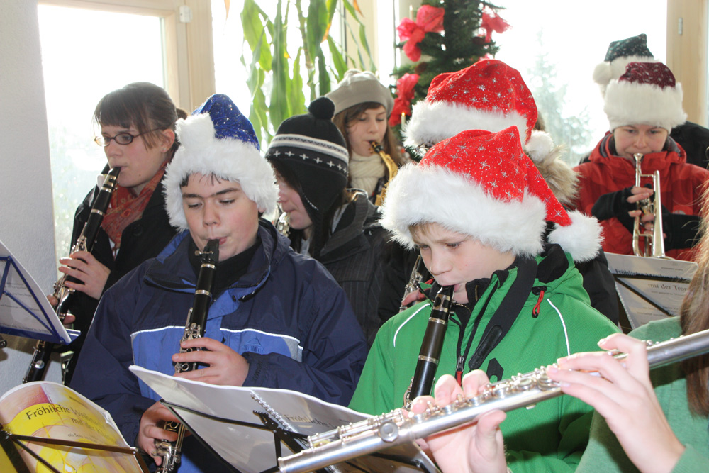 Weihnachtsspiel im Dorf/Kloster Himmelspforte