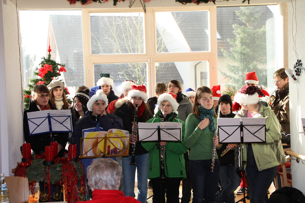 Weihnachtsspiel im Dorf/Kloster Himmelspforte